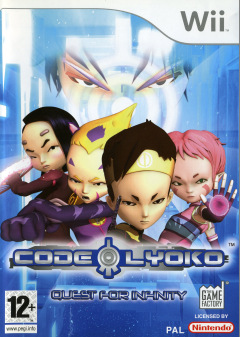 Code Lyoko: Quest for Infinity for the Nintendo Wii Front Cover Box Scan