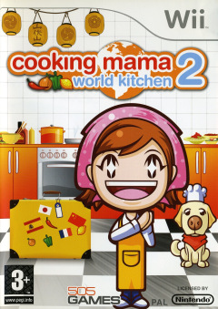 Cooking Mama 2: World Kitchen for the Nintendo Wii Front Cover Box Scan