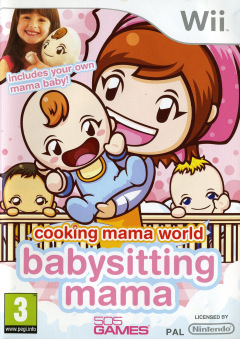 Cooking Mama World: Babysitting Mama for the Nintendo Wii Front Cover Box Scan