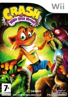 Crash: Mind Over Mutant for the Nintendo Wii Front Cover Box Scan