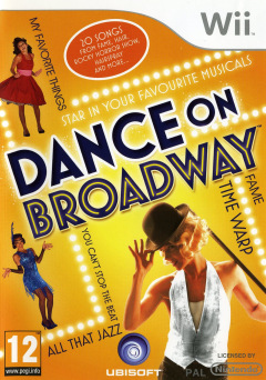 Dance on Broadway for the Nintendo Wii Front Cover Box Scan