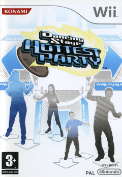 Dancing Stage: Hottest Party for the Nintendo Wii Front Cover Box Scan