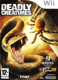 Deadly Creatures for the Nintendo Wii Front Cover Box Scan