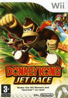 Donkey Kong: Jet Race for the Nintendo Wii Front Cover Box Scan