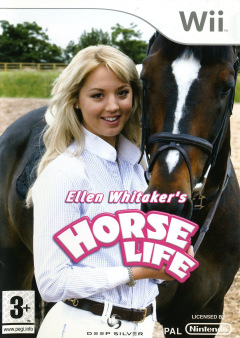 Ellen Whitaker's Horse Life for the Nintendo Wii Front Cover Box Scan