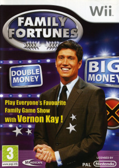 Family Fortunes for the Nintendo Wii Front Cover Box Scan
