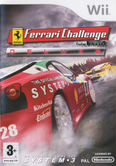 Ferrari Challenge: Trofeo Pirelli for the Nintendo Wii Front Cover Box Scan
