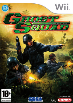 Ghost Squad for the Nintendo Wii Front Cover Box Scan