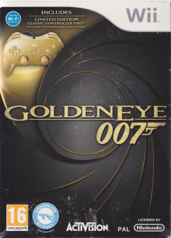 GoldenEye 007 for the Nintendo Wii Front Cover Box Scan