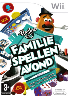 Hasbro Family Game Night for the Nintendo Wii Front Cover Box Scan