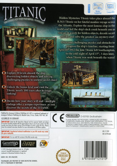 Scan of Hidden Mysteries: Titanic: Secrets of the Fateful Voyage