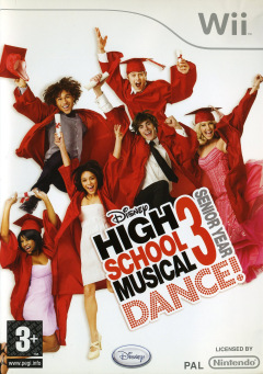 High School Musical 3: Senior Year Dance! for the Nintendo Wii Front Cover Box Scan