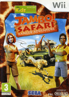 Jambo! Safari: Ranger Adventure for the Nintendo Wii Front Cover Box Scan
