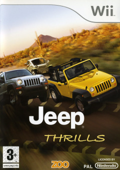 Jeep Thrills for the Nintendo Wii Front Cover Box Scan