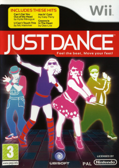 Just Dance for the Nintendo Wii Front Cover Box Scan