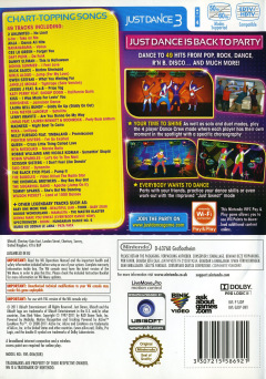 Scan of Just Dance 3