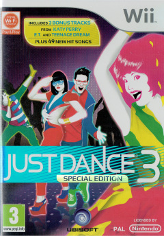 Scan of Just Dance 3