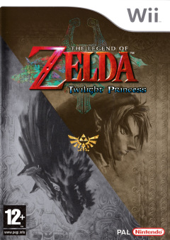 The Legend of Zelda: Twilight Princess for the Nintendo Wii Front Cover Box Scan