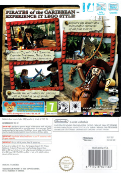Scan of LEGO Pirates of the Caribbean: The Video Game