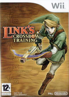 Link's Crossbow Training for the Nintendo Wii Front Cover Box Scan