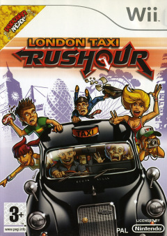 London Taxi: Rush Hour for the Nintendo Wii Front Cover Box Scan