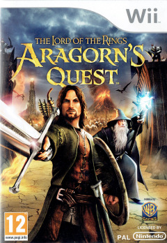 The Lord of the Rings: Aragorn's Quest for the Nintendo Wii Front Cover Box Scan