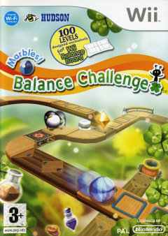 Marbles! Balance Challenge for the Nintendo Wii Front Cover Box Scan