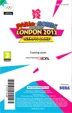 Scan of Mario & Sonic at the London 2012 Olympic Games