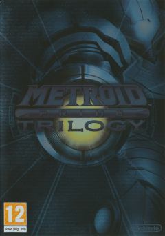Metroid Prime Trilogy for the Nintendo Wii Front Cover Box Scan