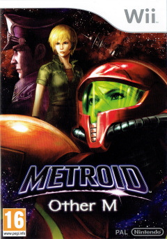 Metroid: Other M for the Nintendo Wii Front Cover Box Scan