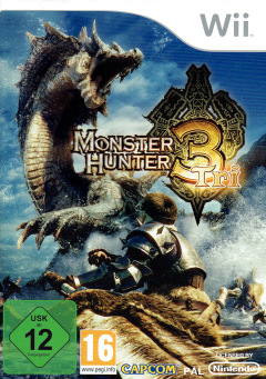 Monster Hunter Tri for the Nintendo Wii Front Cover Box Scan