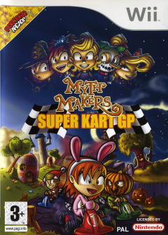 Myth Makers: Super Kart GP for the Nintendo Wii Front Cover Box Scan