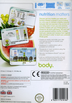 Scan of Nutrition Matters