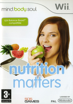 Nutrition Matters for the Nintendo Wii Front Cover Box Scan