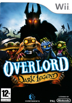 Overlord: Dark Legend for the Nintendo Wii Front Cover Box Scan