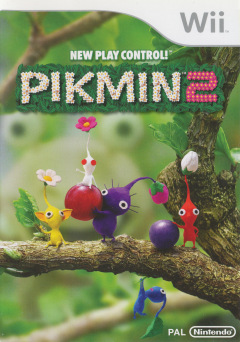 Pikmin 2 for the Nintendo Wii Front Cover Box Scan