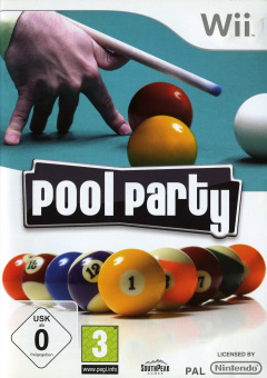 Pool Party for the Nintendo Wii Front Cover Box Scan
