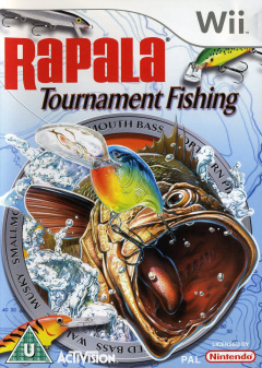 Rapala Tournament Fishing for the Nintendo Wii Front Cover Box Scan