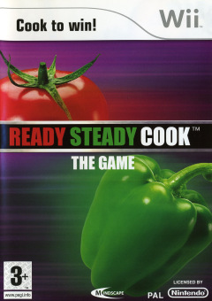Ready Steady Cook: The Game for the Nintendo Wii Front Cover Box Scan