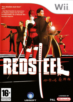 Red Steel for the Nintendo Wii Front Cover Box Scan