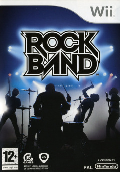 Rock Band for the Nintendo Wii Front Cover Box Scan