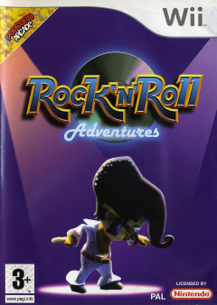 Rock 'n' Roll Adventures for the Nintendo Wii Front Cover Box Scan