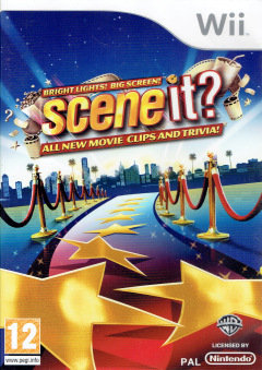 Scene It? Bright Lights! Big Screen! for the Nintendo Wii Front Cover Box Scan