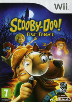 Scooby Doo! First Frights for the Nintendo Wii Front Cover Box Scan