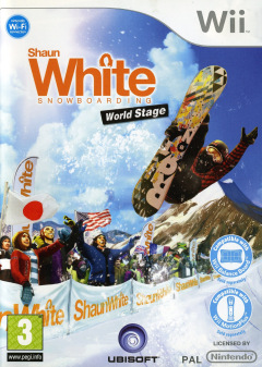 Shaun White Snowboarding: World Stage for the Nintendo Wii Front Cover Box Scan