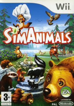 SimAnimals for the Nintendo Wii Front Cover Box Scan