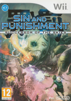 Sin and Punishment: Successor of the Skies for the Nintendo Wii Front Cover Box Scan