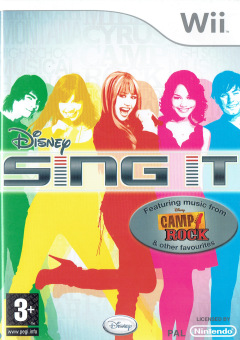 Sing It for the Nintendo Wii Front Cover Box Scan
