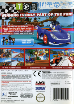 Scan of Sonic & Sega All-Stars Racing