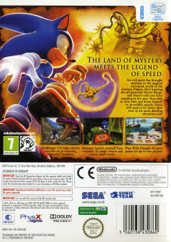 Scan of Sonic and the Secret Rings